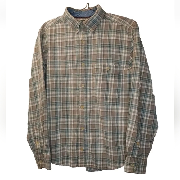 Woolrich Other - Woolrich Flannel Shale Shirt Men Med Lumberjack Grunge School Academia Plaid EUC